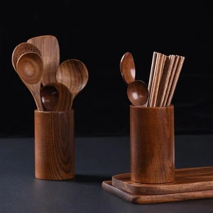 Organizador de cubiertos vajilla bote de secado soporte para palillos utensilios de cocina simple↑ - Imagen 1 de 9