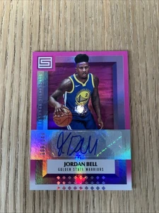 Jordan Bell 108/149 2017-18 autógrafos Panini rosa primer año Golden State  - Imagen 1 de 2