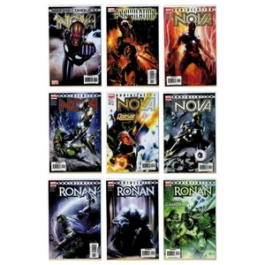 Marvel Annihilation Nova Ronan Quasar Comic Books Lot Complete Set - Picture 1 of 11