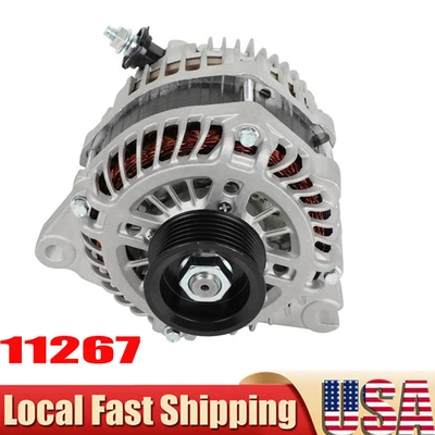 2007-2015 Alternator for Mazda CX-9 All Engine 12V CW 6-Groove Pulley 11267 - Image 1 of 4