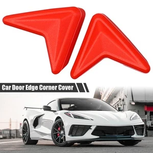Door Bumper Covers Door Edge Guards Corner Protector For Corvette C8 2020-2024 - Foto 1 di 8