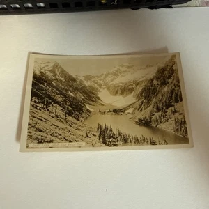 Cartolina RPPC GOAT Lake Big Four Inn Washington - Foto 1 di 2