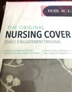 Breast Fedding NURSING cover Bebe Au Lait 100% Cotton 36x26.2 Internal pockets - Picture 1 of 6