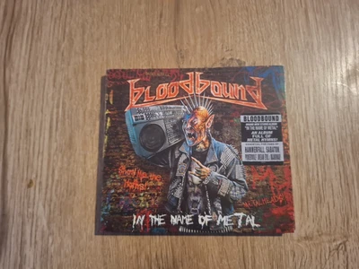 CD HEAVY METAL BLOODBOUND "IN THE NAME OF METAL" 2012 DIGIPACK - Image 1 of 3