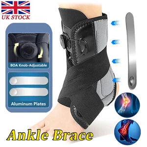 Foot Drop Ankle Brace Splint Orthotics Fracture Sprain Metal Support Injury UK - Picture 1 of 26