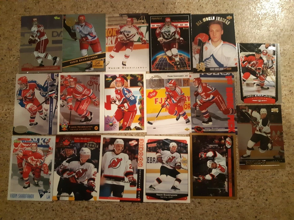17 Vadim Sharifijanov  Hockey Cards  ( New Jersey Devils ) Russia - Image 1 of 1