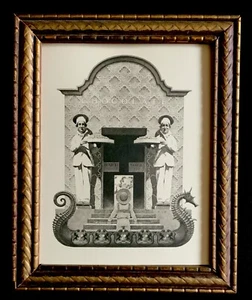 Maxfield Parrish “Mutabile Semper” Original Illustration 1902 ‘ Dream Days’ Cute - Picture 1 of 21
