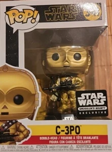 FUNKO POP, C-3PO, #341, STAR WARS SMUGGLER'S BOUNTY EXCLUSIVE - Bild 1 von 3