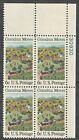 US. 1370. 6c. American Folklore Issue. Plate Block of 4. MNH. 1969