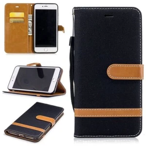 Cover Cellulare Protezione per Apple IPHONE 8 Plus Case Borsa Wallet Bumper - Foto 1 di 7