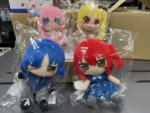 Bocchi The Rock Fumo Fumo Plush Doll toy Set of 4 Hitori Nijika Ryo Ikuyo NEW - Picture 1 of 14