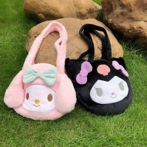 Kawaii Cartoon Purse Sanrio bags Kuromi/Kirby/My melody/Cinnamoroll/Pompompurin - Picture 1 of 17