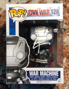Don Cheadle Signed Autograph Civil War Machine Funko Pop Marvel Avengers #128 - Picture 1 of 6