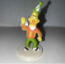 Sesame Street Muppets WAVING BIRTHDAY BERT ON STAND Figure 2.5" Cake Topper #1