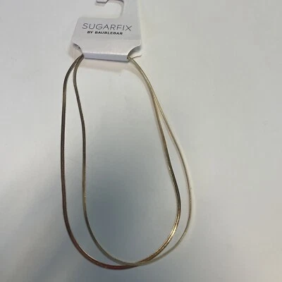 Sugarfix на Baublebar слоистый ожерелье золотистый новый - Бесплатная доставка - Изображение 1 из 4