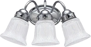 Sea Gull Lighting 4872-05 Brookchester Three-Light Vanity Chrome Finish - Picture 1 of 3