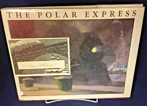 The Polar Express written & illustrated by Chris Van Allsburg. c 1985, 30 pages - Picture 1 of 9