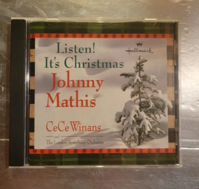 JOHNNY MATHIS  LISTEN! ITS CHRISTMAS   CD - Image 1 of 3