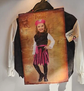 Costume pirata caraibico 3T-4T nuovo grande bambino - Foto 1 di 10