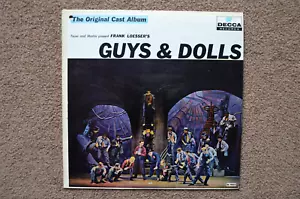 Original Cast Soundtrack LP “Guys & Dolls” Decca (DL 9023-Mono) Excellent - Imagen 1 de 3