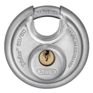 Abus Padlock, Keyed Different, Partially Hidden Shackle 28/60 KD - Picture 1 of 1