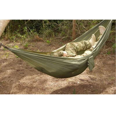 Snugpak Tropical Military Olive green lightweight Bushcraft Hammock BIV118 - Image 1 of 2