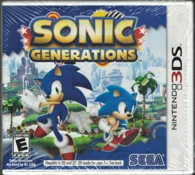 Sonic Generations 3DS (Brand New Factory Sealed US Version) nintendo_3ds; - Image 1 of 2