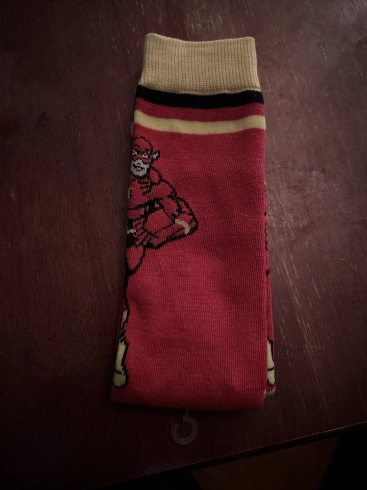 DC Comics Men’s Socks Size 6-12 Red The Flash Novelty Crew Socks - Image 1 of 4