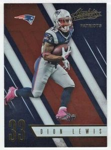 Dion Lewis - New England Patriots (NFL) 2016 Panini Absolute Football # 43 Mint - Picture 1 of 1