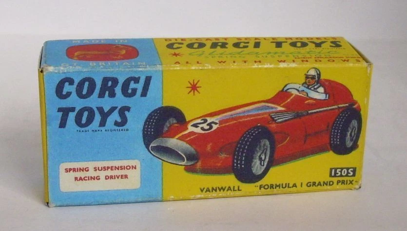 Repro Box Corgi Nr.150 S Vanwall F 1 - Bild 1 von 1