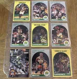 Lot Of 52 Cards Incl 1994-95 Upper Deck Shawn Kemp, SuperSonics, Hakeem , Bernar - Picture 1 of 12
