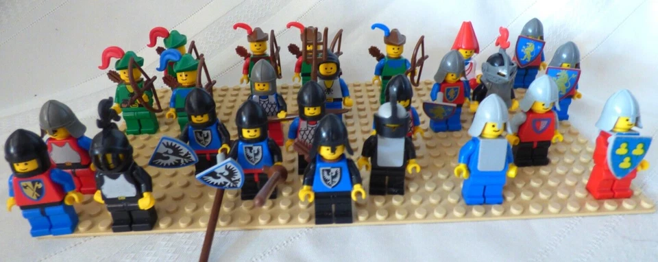 LEGO Classic Castle Minifigure, Solid Stud Head, Knight, Forestman etc You Pick - Image 1 of 1