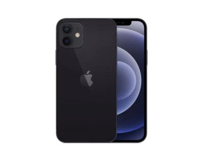 Apple iPhone 12 - 128GB MGHU3J/A BLACK Dual SIM Unlocked - ALL CARRIERS - JAPAN - Image 1 of 4