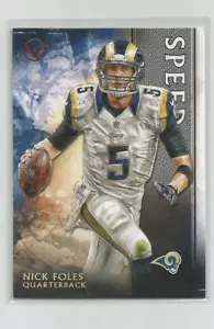 Topps Valor NICK FOLES Speed 2015 - Foto 1 di 1