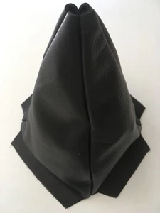 Bolsa de cambio manguito de cambio Audi C3 C 3 100 / 200 tipo 44 cuero auténtico negro nuevo - Imagen 1 de 1