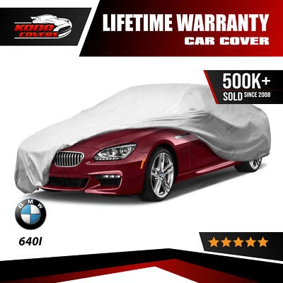 Cubierta de coche Bmw 650I convertible 4 capas 2006 2007 2008 2009 2010 2011 2012 Foto 1 de 4
