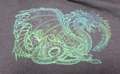 Port and Company - Sudadera con Capucha Dragón Verde (Carbón) XL Foto 1 de 4