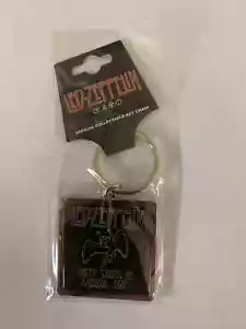 LED ZEPPELIN AMERICAN TOUR 1977 HIGH QUALITY METAL KEY RING OFFICIALLY LICENSED - Picture 1 of 7