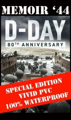 Memoir 44 D-Day Landings VIVID PVC MATS 80th Anniversary Edition 100% WATERPROOF - Image 1 of 4