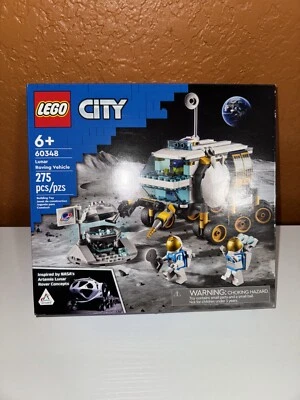 LEGO CITY: Lunar Roving Vehicle (60348) Space New in damaged Box - Image 1 of 3