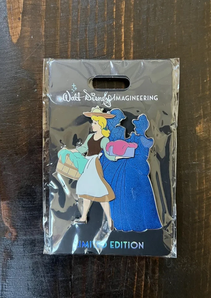 ¡Pin de lavandería Disney WDI Cenicienta 70 aniversario! LE250! ¡Nuevo! Foto 1 de 1