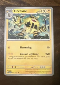 Carta Pokémon - Élekable - 047/142 - EV07 - Courrone Stellaire - Foto 1 di 2