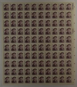 US SCOTT 2177a PANE OF 100 BUFFALO BILL CODY STAMPS 15 CENT FACE MNH - Picture 1 of 1