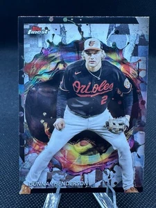 2024 Topps Finest Gunnar Henderson Rare Baltimore Orioles #223 - Picture 1 of 2