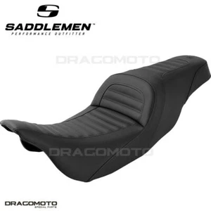 SELLA HARLEY TOURING SADDLEMEN Slim 808-07B-161 - Imagen 1 de 3