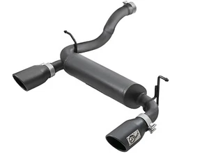 AFE Filters 49-48067-B Rebel Series Axle-Back Exhaust System Fits Wrangler (JL) - Picture 1 of 6