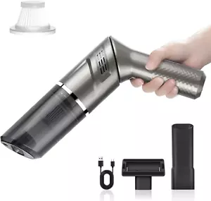 Car Vacuum Portable Cordless 120W/12Kpa High Power Handheld Portable Handheld Va - Picture 1 of 12