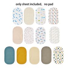 Bassinet Mattress Cover Baby Changing Basket Sheet for Baby Crib