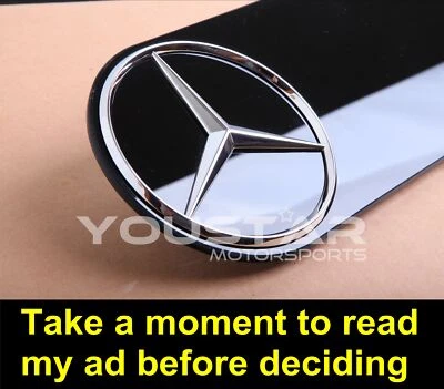 Cubierta de neumático de repuesto premium para W463 clase G emblema con estrella cromada original Mercedes Foto 1 de 4