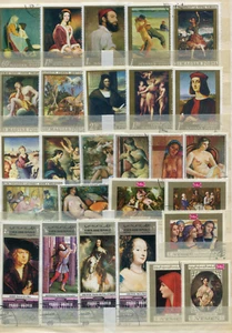 Lot / Sammlung Gemälde  o  ( 41739 ) - Picture 1 of 2